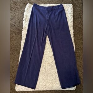 Vintage Women’s Navy Blue Trousers Pants 12